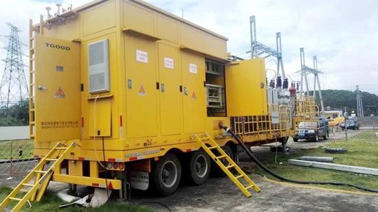 Bewegliche Nebenstelle des Transformator-145KV